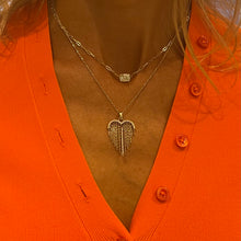 Load image into Gallery viewer, Emerald Cut Link Chain Necklace