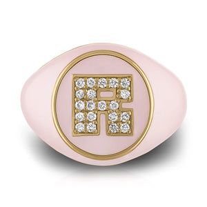 Spark Pinky Square Signet Ring