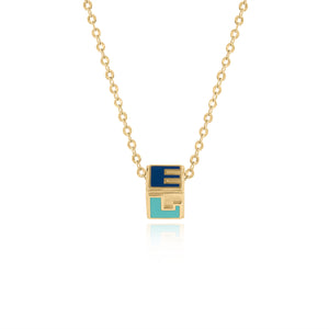 Cube LetterBlock© Word Necklace
