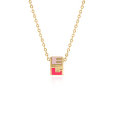 Load image into Gallery viewer, Cube LetterBlock© Word Necklace