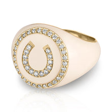 Load image into Gallery viewer, Horseshoe Signet Ring