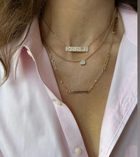 Load image into Gallery viewer, Family Nameplate Necklace