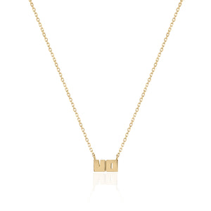 Petite Gold LetterBlock© Nameplate