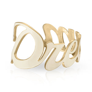 Name-Drop Cuff