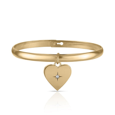 Heart of Gold Cuff