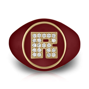 Spark Pinky Square Signet Ring