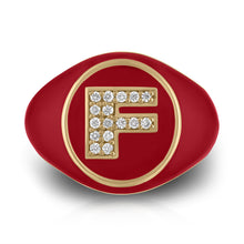Load image into Gallery viewer, Spark Pinky Square Signet Ring