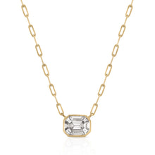 Load image into Gallery viewer, Emerald Cut Link Chain Necklace