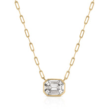 Load image into Gallery viewer, Emerald Cut Link Chain Necklace