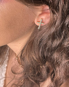 Cross Earring