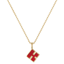 Load image into Gallery viewer, Enamel LetterBlock© Charm